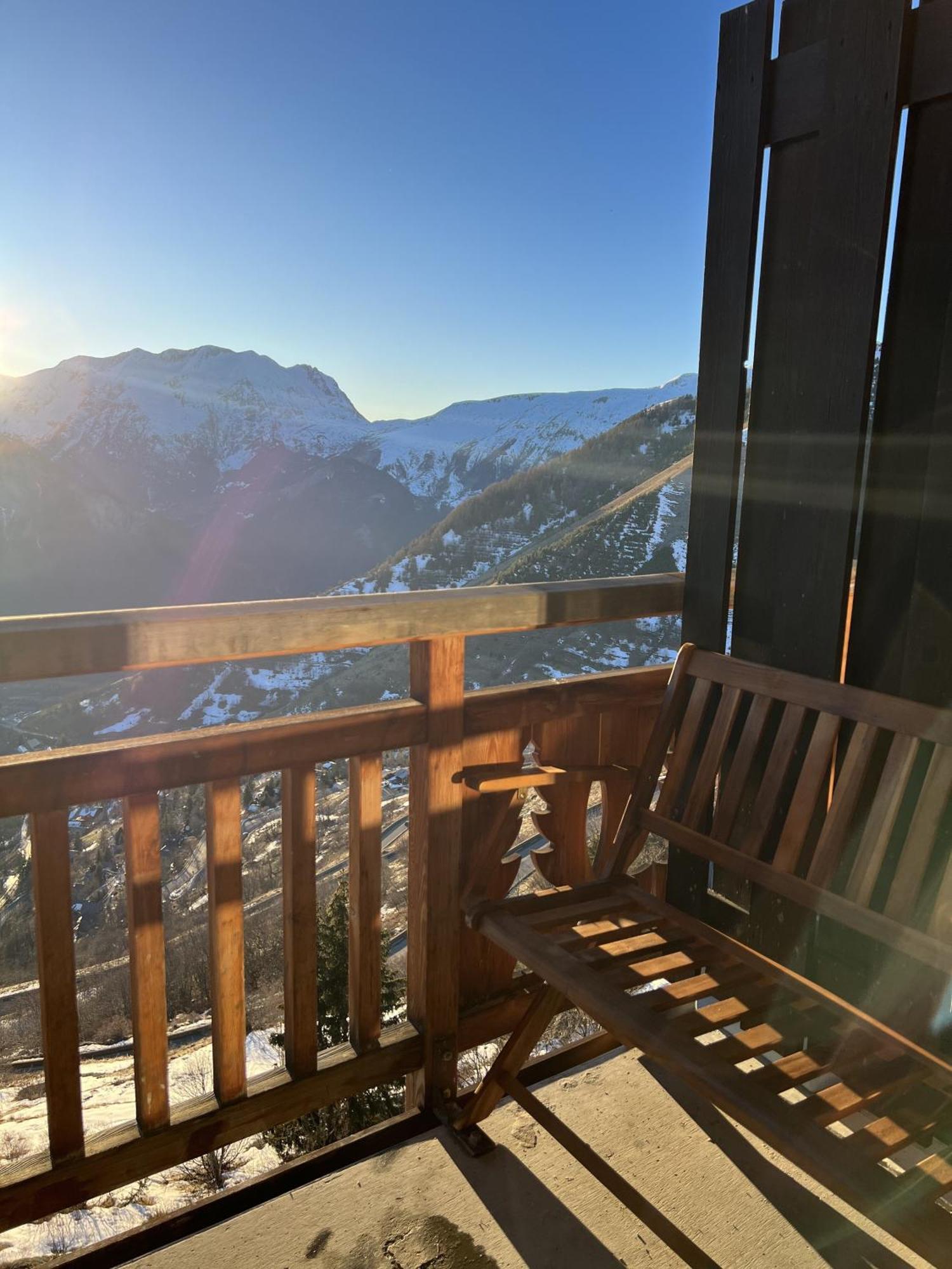 Stunning Apartment With Breathtaking View! Huez Экстерьер фото